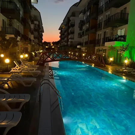 Apartament Okurcalar 126 M Havuzlu Bir Yatak Odali *